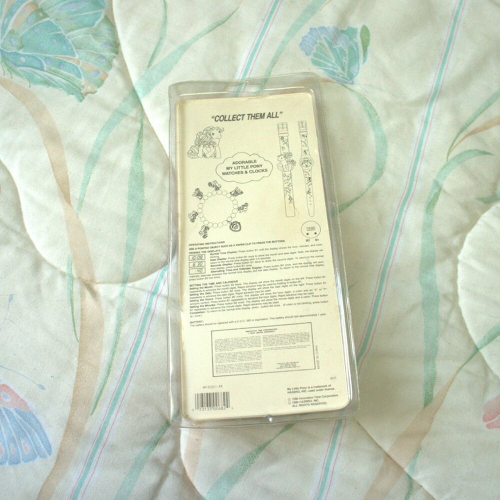 Rare vintage 80s my little pony watch NWT - Picture 4 of 6